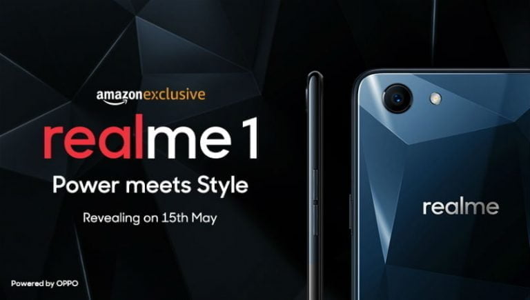 Oppo Realme 1 with 13 MP Rear Camera & A.I processor launched; Price starts at ₹ 8,990
