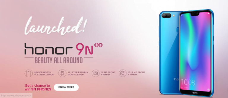 Honor 9N with Dual Camera and Kirin 659 launched in India
