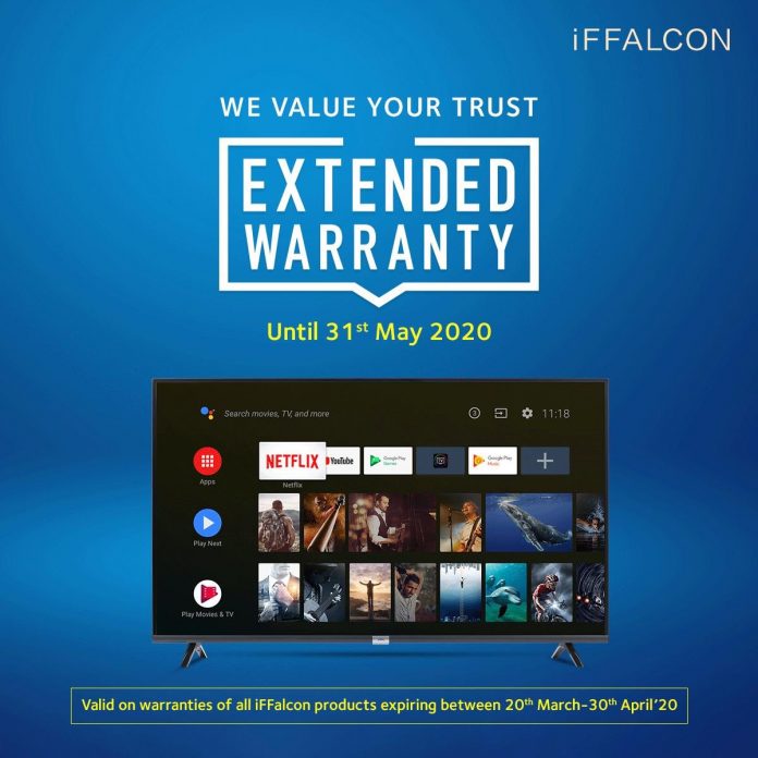 iFFALCON Extends Warranty