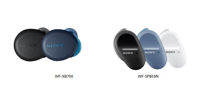 Sony WF-XB700 and WF SP800-