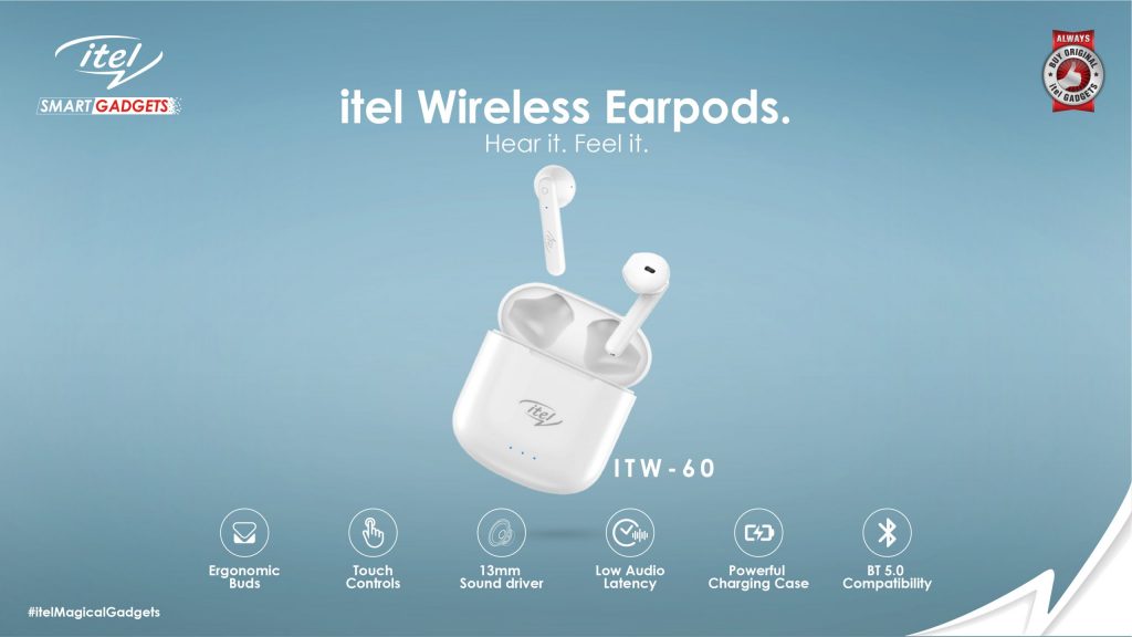 itel wireless earpods ITW