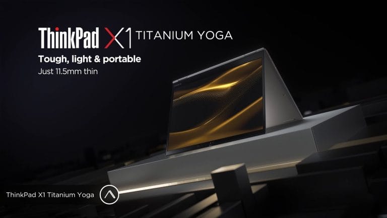 Lenovo Announces ThinkPad X1 Titanium Yoga – Completes Conference-Optimized X1 Portfolio