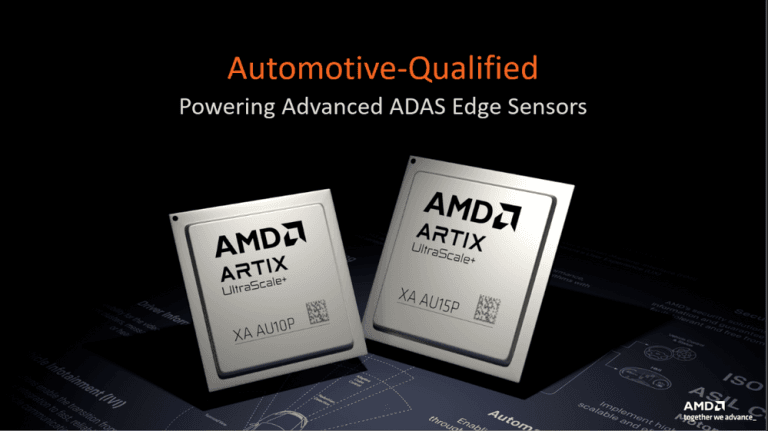 AMD unveils two new auto-qualified devices for edge sensors