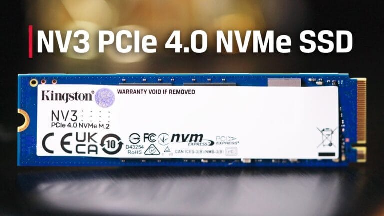 Kingston NV3 Review: Affordable PCIe 4.0 Storage for Gamers and Creators