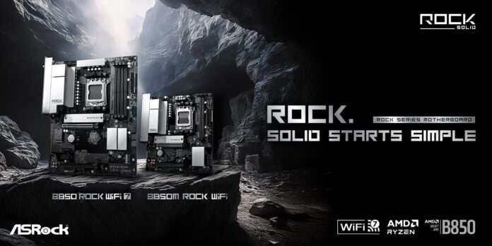 ASRock Introduces Rock Motherboard Series With Intel B860 and AMD B850 Chipsets
